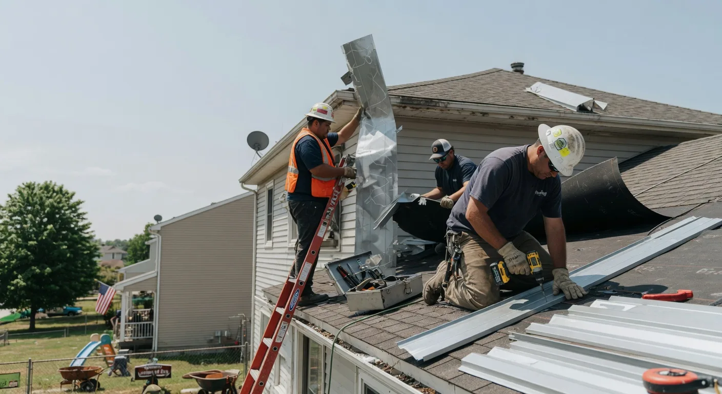 Storm Damage Metal Roof Repair in Taylorsville, CA